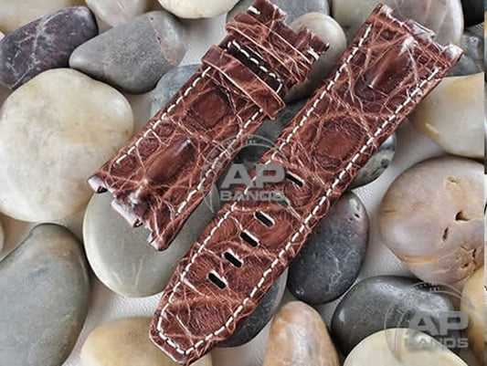 Particolare Capolavoro Chocolate Hornback For Audemars Piguet Royal Oak Offshore 44mm 26400
