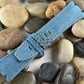 AP Bands Light Blue Denim Strap For Audemars Piguet Royal Oak Offshore 44mm 26400