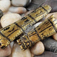 Capolavoro Gold Patina Alligator Strap For Audemars Piguet Royal Oak Offshore 21670 42mm