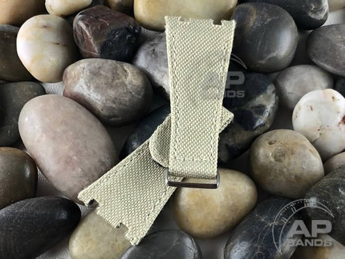 AP Bands Stone Velcro Style Nylon Strap For Audemars Piguet Royal Oak Offshore 42mm