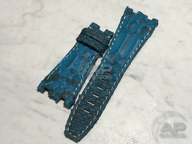 Pitone Turquoise Python Strap For Audemars Piguet Royal Oak Offshore 26470