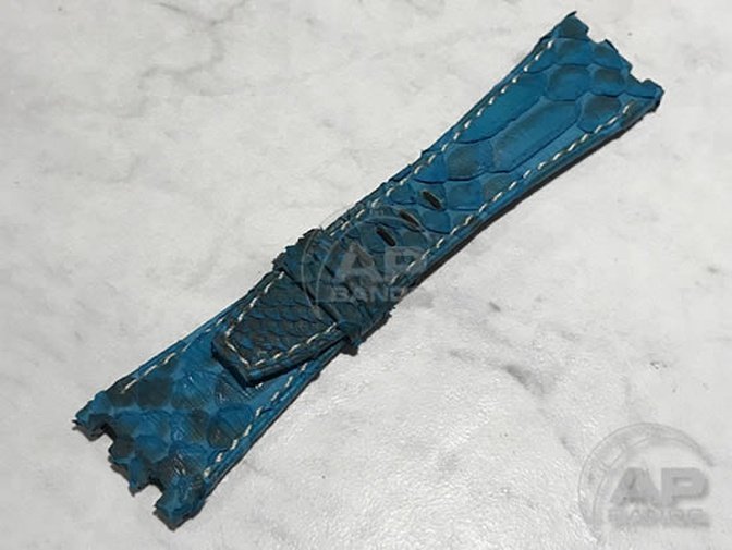 Pitone Turquoise Python Strap For Audemars Piguet Royal Oak Offshore 26470