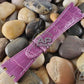 Capolavoro Glazed Lavender Alligator Strap For Audemars Piguet Royal Oak Offshore