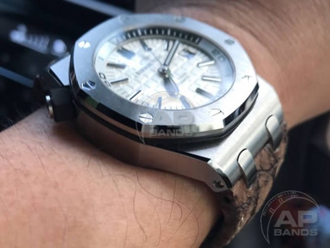 AP Bands Safari Giraffe Strap For Audemars Piguet Royal Oak Offshore