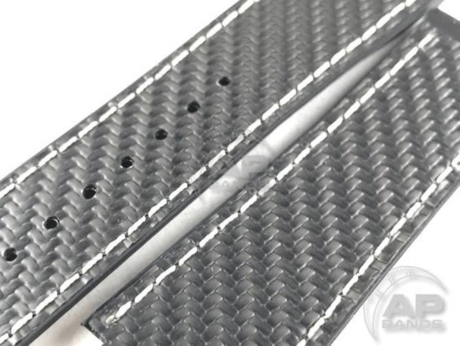 AP Bands 100% Genuine Carbon Fiber Strap For Hublot Big Bang 44mm