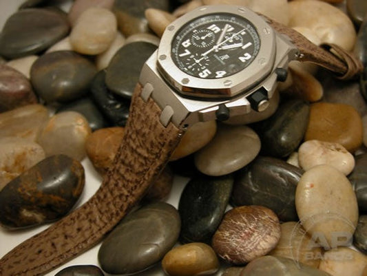 Lungomare Cappuccino Shark Strap For Audemars Piguet Royal Oak Offshore