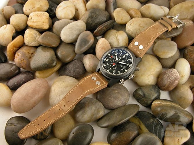Decantare Naturale Limited Edition Strap For IWC Big Pilot Deployant Buckle