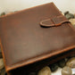AP Bands Strap and Tool Carrying Storage Case In Oil Pull Up Brown Leather