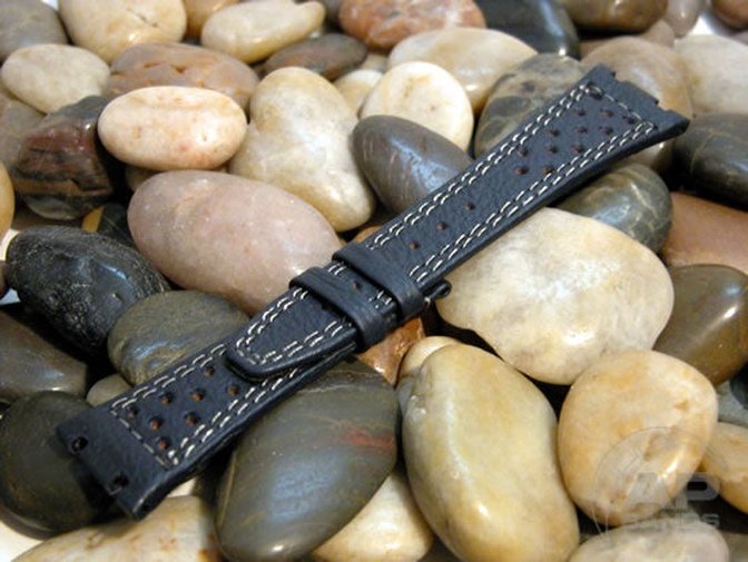 Prototipo Doppio Buco Blue Strap For Audemars Piguet Royal Oak 15300 1 ...