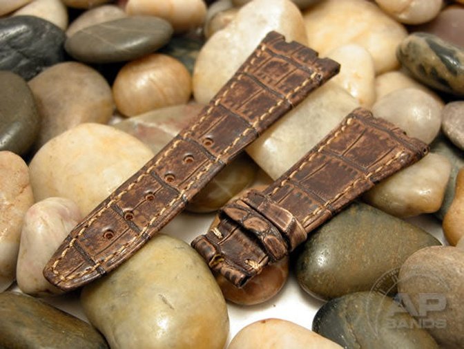 Prototipo Capolavoro Vintage Alligator Limited Edition Strap For Audemars Piguet Royal Oak Offshore