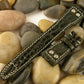 Prototipo Capolavoro Vintage Military Green Alligator Deployant Strap For IWC Big Pilot, Stowa, Deba