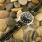 Prototipo Capolavoro Vintage Military Green Alligator Deployant Strap For IWC Big Pilot, Stowa, Deba