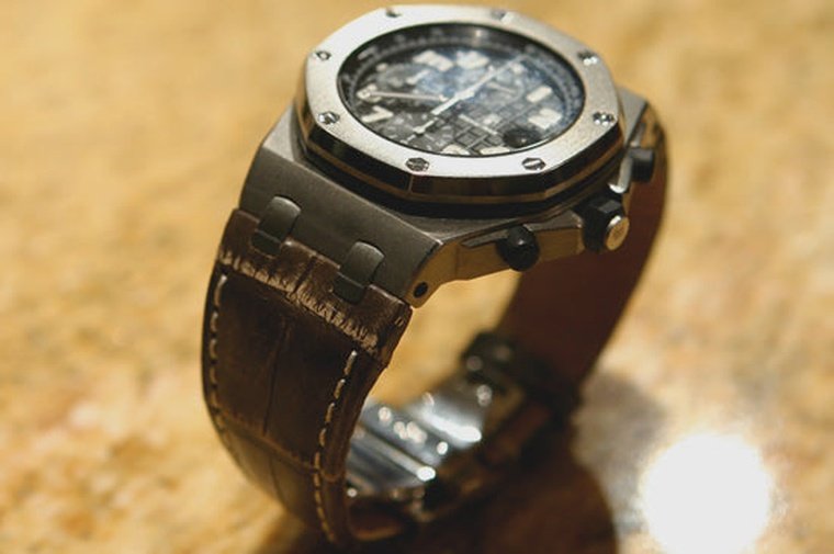 Prototipo Capolavoro Vintage Alligator Limited Edition Strap For Audemars Piguet Royal Oak Offshore