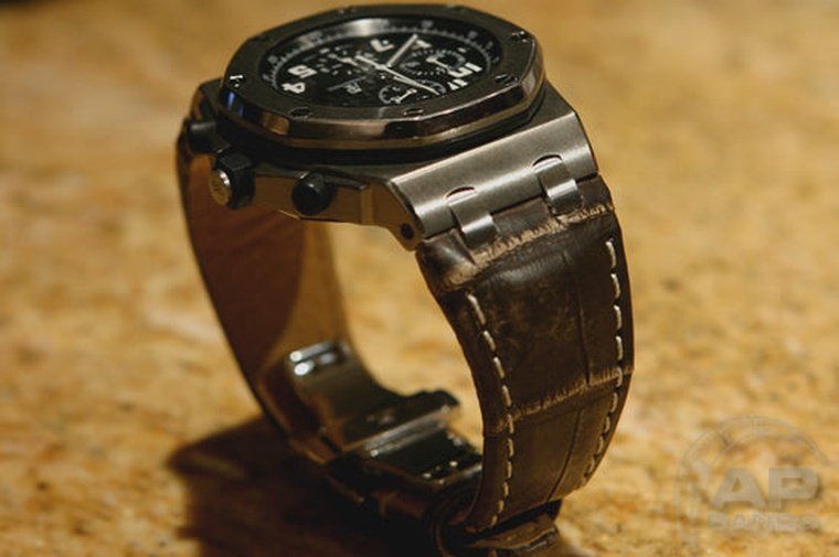 Prototipo Capolavoro Vintage Alligator Limited Edition Strap For Audemars Piguet Royal Oak Offshore