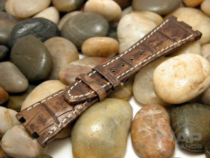 Prototipo Capolavoro Vintage Alligator Limited Edition Strap For Audemars Piguet Royal Oak