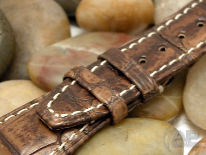 Prototipo Capolavoro Vintage Alligator Limited Edition Strap For Audemars Piguet Royal Oak