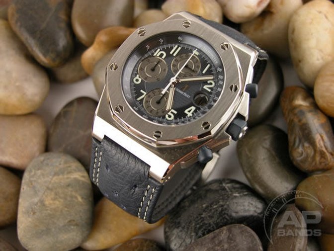 Prototipo Doppio Buco Strap For Audemars Piguet Royal Oak Offshore Older Case Wider Taper