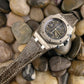 Prototipo Vintage Brown Grey Crocodile Strap For Audemars Piguet Royal Oak Offshore