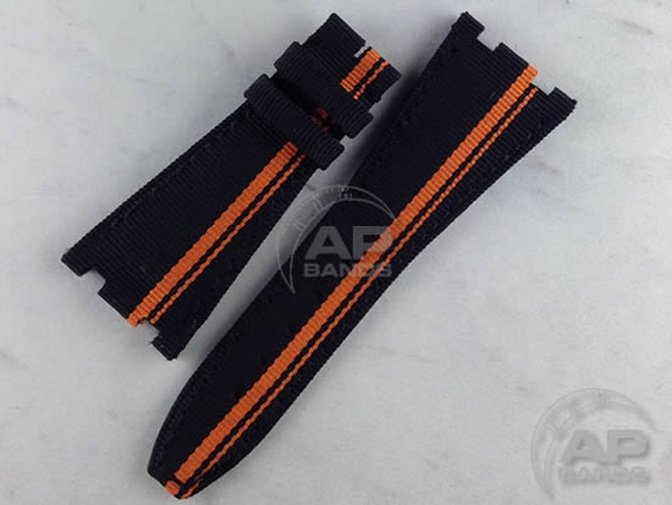 Prototipo Racing Line Tech Orange Strap For Audemars Piguet Royal Oak Offshore