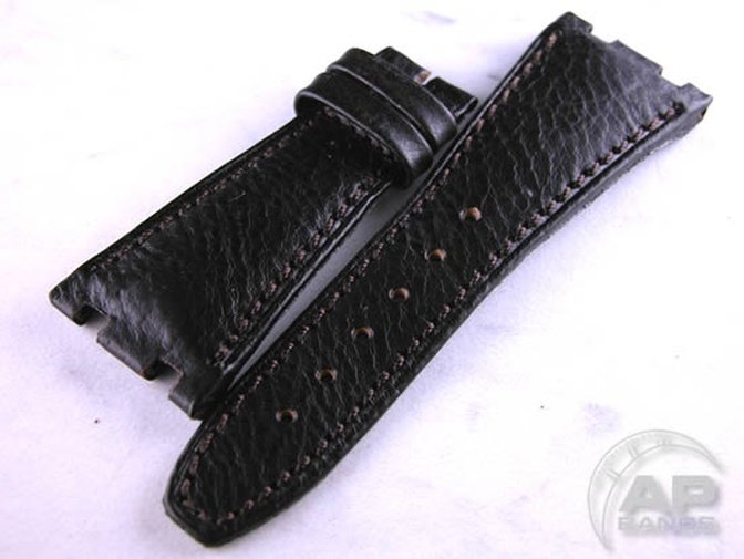 Decantare Dark Brown Vintage Grain Calf Strap For Audemars Piguet Royal Oak Ofshore