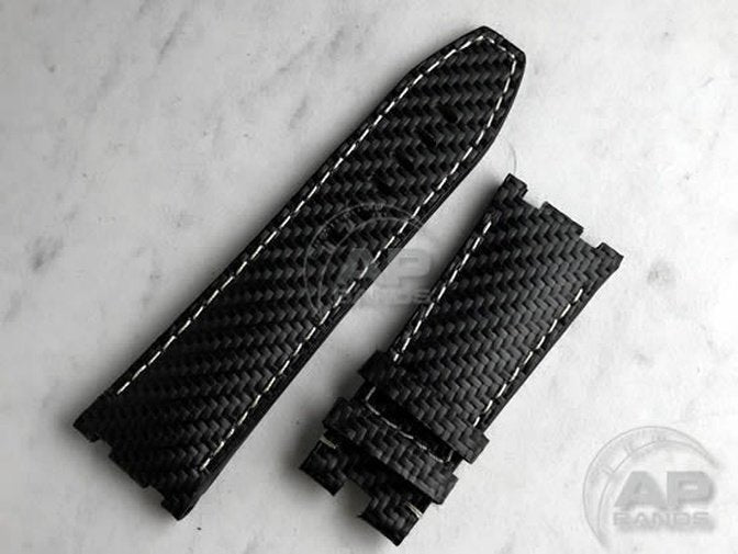 AP Bands 100% Genuine Carbon Fiber Strap For Audemars Piguet Royal Oak Offshore 44mm 26400