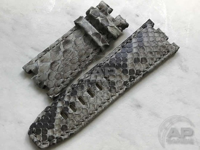 Pitone Grey Python Strap For Audemars Piguet Royal Oak Offshore 44mm Chronograph 26400