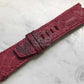 Pitone Red Python Strap For Audemars Piguet Royal Oak Offshore 44mm Chronograph 26400