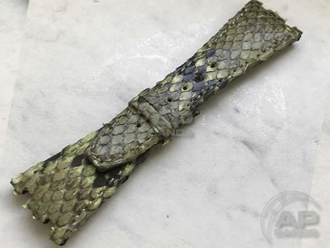 Pitone Lime Python Strap For Audemars Piguet Royal Oak Offshore