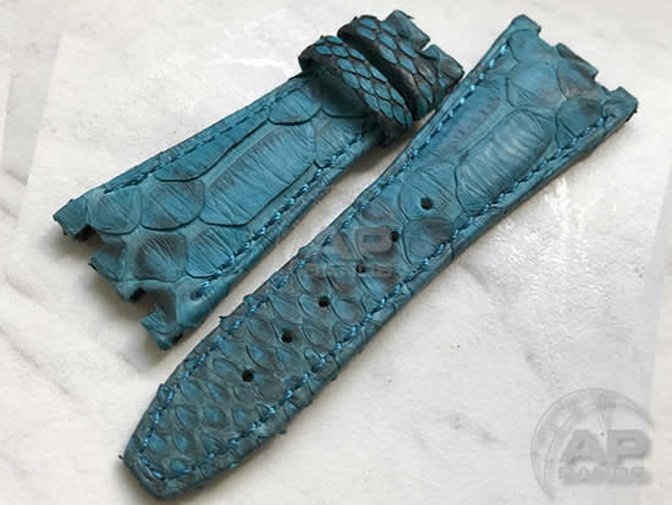 Pitone Turquoise Python Strap For Audemars Piguet Royal Oak Offshore