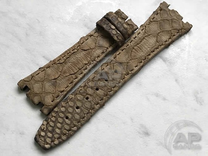 Pitone Gold Python Strap For Audemars Piguet Royal Oak 15300 15400