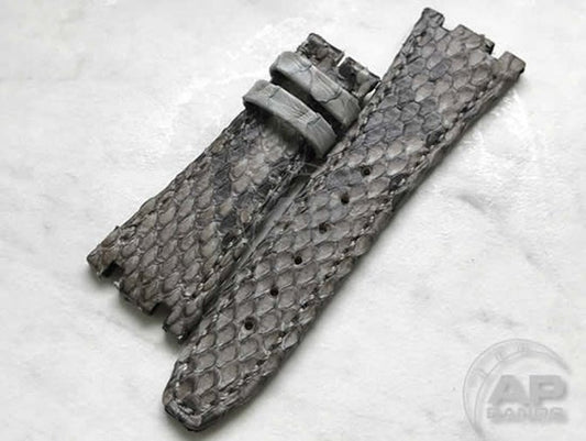 Pitone Grey Python Strap For Audemars Piguet Royal Oak 15300 15400