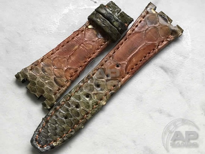 Pitone Tropical Python Strap For Audemars Piguet Royal Oak 15300 15400