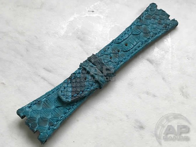 Pitone Turquoise Python Strap For Audemars Piguet Royal Oak 15300 15400