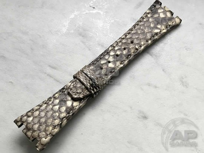 Pitone White Python Strap For Audemars Piguet Royal Oak 15300 15400