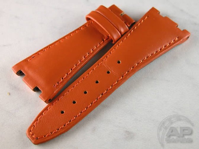 100% Waterproof SCUTA20 Orange Strap For Audemars Piguet Royal Oak Offshore