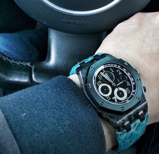 Pitone Turquoise Python Strap For Audemars Piguet Royal Oak Offshore